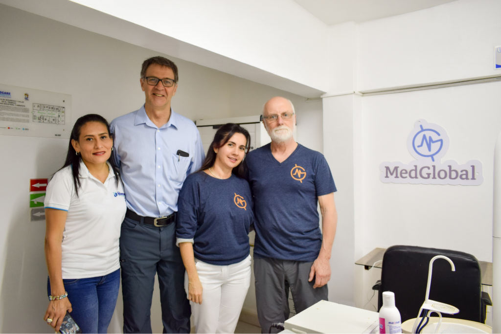 Dr. John Kahler with MedGlobal and Medcare partners in Columbia.
