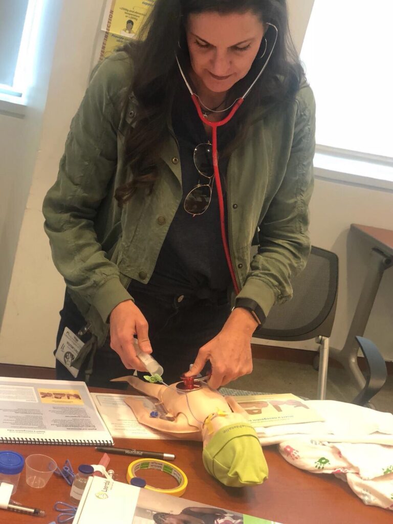 Helping Babies Survive training at Lurie Children's Hospital