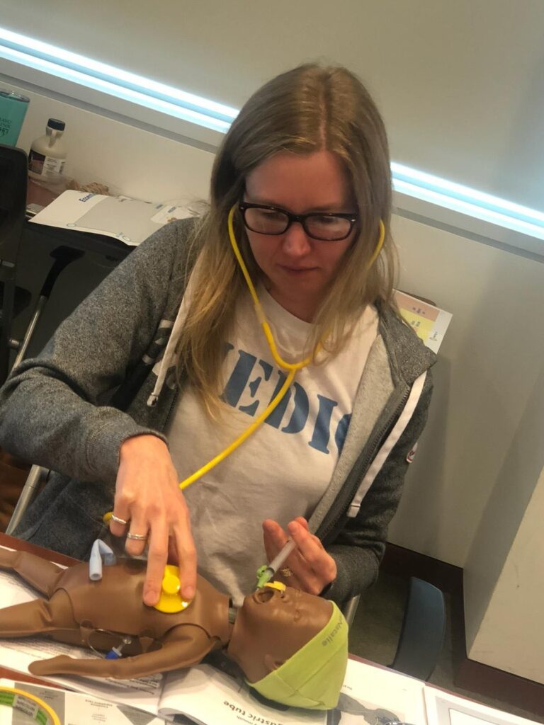 Helping Babies Survive training at Lurie Children's Hospital