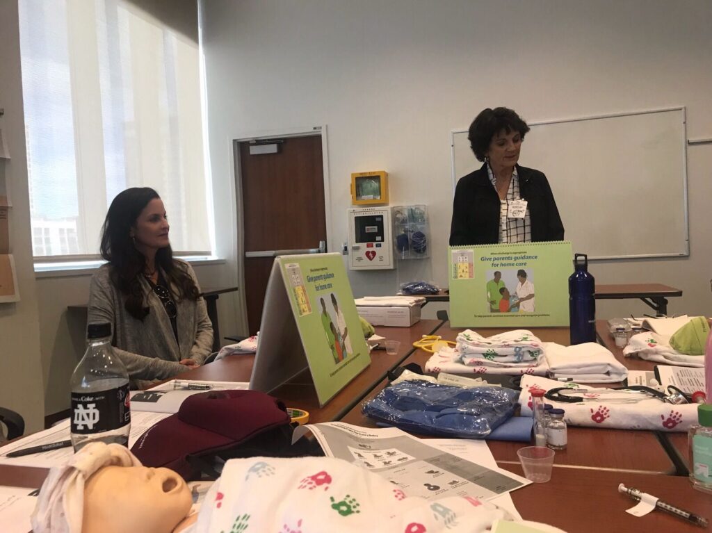 Helping Babies Survive training at Lurie Children's Hospital