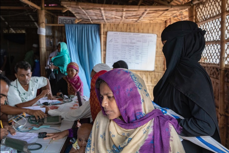 Rohingya in Bangladesh Clinic